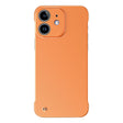 For iPhone 12 mini Frameless Metallic Paint Hybrid PC Phone Case(Orange) - iPhone 12 mini Cases by PMC TechLife | Online Shopping South Africa | PMC TechLife | Buy Now Pay Later Mobicred