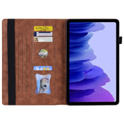 For Lenovo Tab P12 12.7 Splicing Shockproof Leather Tablet Case(Brown)