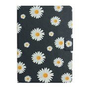For Samsung Galaxy Tab A9+ Flower Pattern Horizontal Flip PU Tablet Case with Sleep / Wake-up Function(Small Daisies)