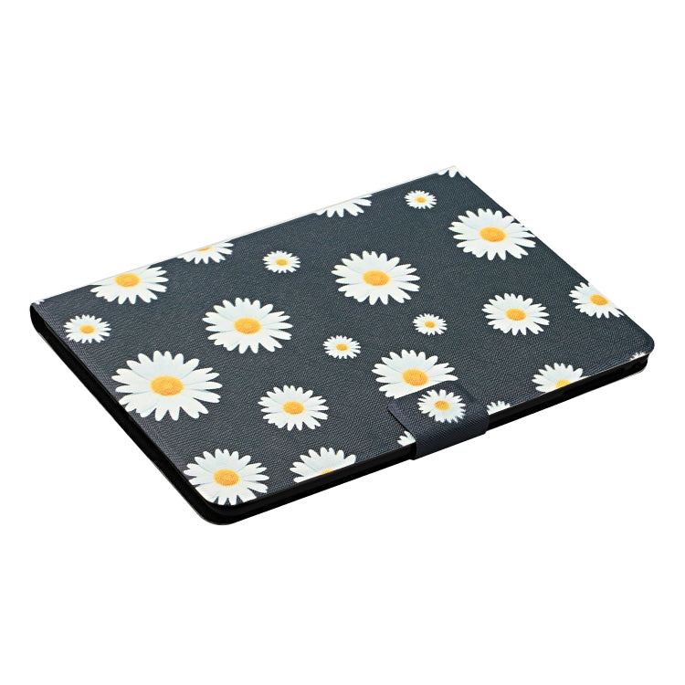 For Samsung Galaxy Tab A9+ Flower Pattern Horizontal Flip PU Tablet Case with Sleep / Wake-up Function(Small Daisies)