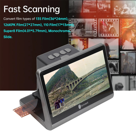 Tonivent TON172 24-48 Mega Pixels 7 inch HD Screen Film Scanner(AU Plug)
