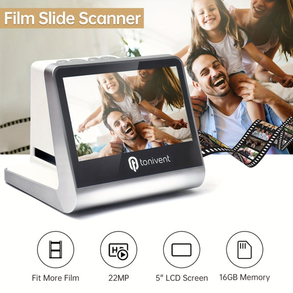 Tonivent TON170 22 Mega Pixels 5 inch HD Screen Film Scanner(AU Plug)