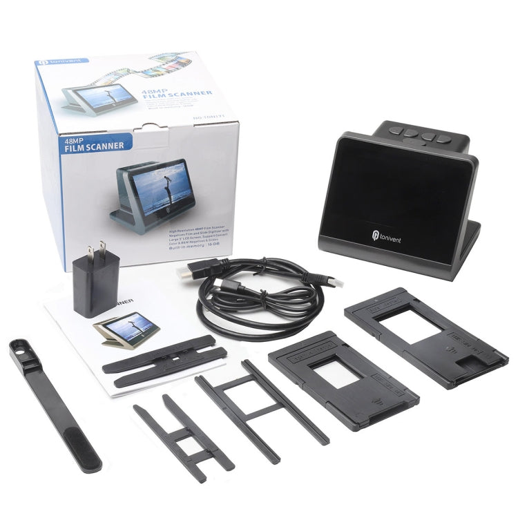Tonivent TON171 24-48 Mega Pixels 5 inch HD Screen Film Scanner(US Plug)