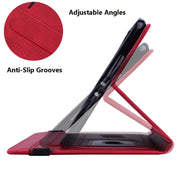 For Lenovo Tab P12 12.7 Calf Texture Embossed Leather Tablet Case(Red)