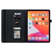 For Lenovo Tab M11 / Xiaoxin Pad 11 2024 Calf Texture Embossed Leather Tablet Case(Black)