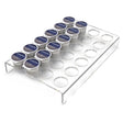YX038 Acrylic 24 Holes Coffee Capsule Storage Display Stand - free shipping - PMC TechLife - Order now!