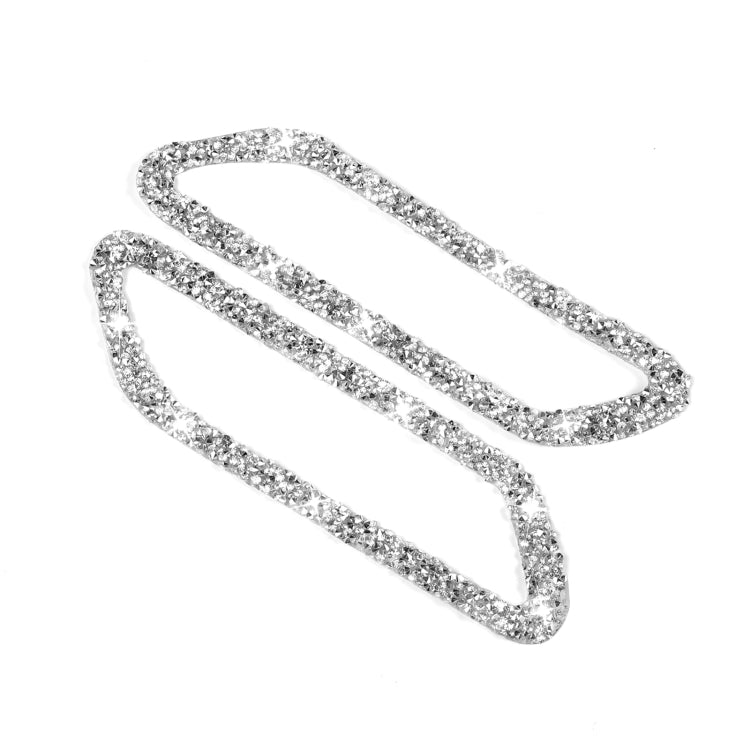 For Ford Mustang Mach E 2021 Car Door Pillar Air Outlet Diamond Decorative Sticker