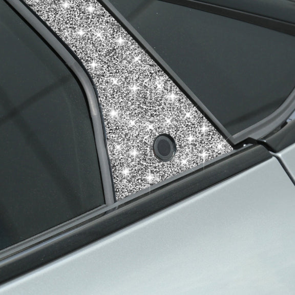For Ford Mustang Mach E 2021 Car B-pillar Diamond Decorative Sticker