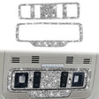 For Ford Mustang Mach E 2021 Car Reading Light Button Diamond Decorative Sticker - Car Interior Mouldings by PMC TechLife | Online Shopping South Africa | PMC TechLife | Buy Now Pay Later Mobicred