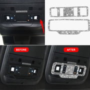 For Ford Mustang Mach E 2021 Car Reading Light Button Diamond Decorative Sticker