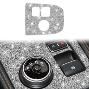For Ford Mustang Mach E 2021 Car Gear Panel Diamond Decorative Sticker
