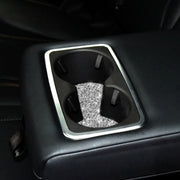 For Ford Mustang Mach E 2021 Car Small Cup Base Diamond Decorative Sticker