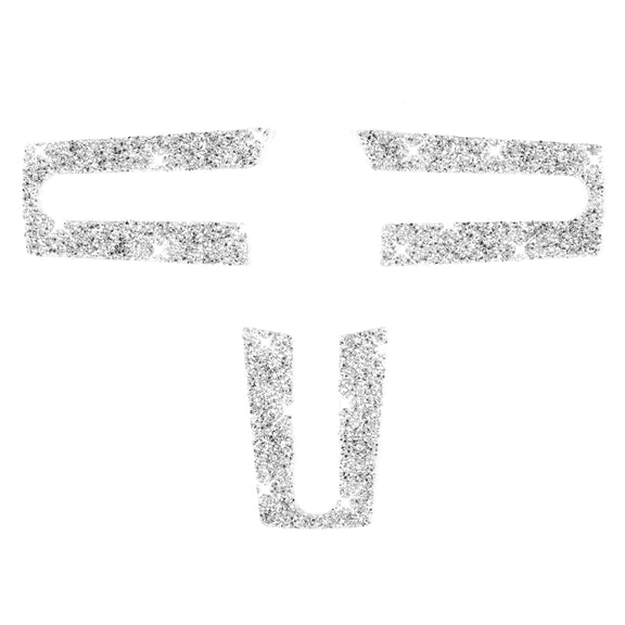 For Ford Mustang 2005-2009 3 in 1 Car Steering Wheel Diamond Decorative Sticker, Left Drive