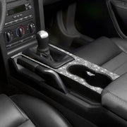 For Ford Mustang 2005-2009 Car Gear Panel Diamond Decorative Sticker, Left Drive