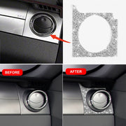 For Ford Mustang 2005-2009 Car Right Air Outlet Diamond Decorative Sticker, Left Drive