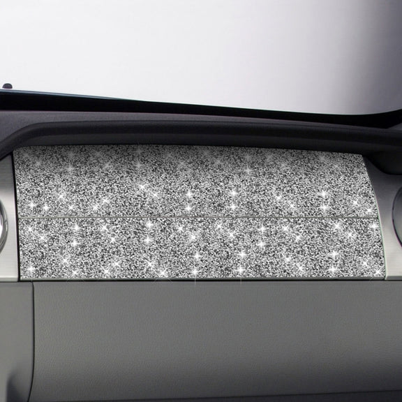 For Ford Mustang 2005-2009 Car Airbag Cover Diamond Decorative Sticker, Left Drive