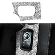 For Chevrolet Corvette C6 2005-2013 Ignition Switch Panel Diamond Decorative Sticker, Left Drive - Car Interior Mouldings by PMC TechLife | Online Shopping South Africa | PMC TechLife | Buy Now Pay Later Mobicred