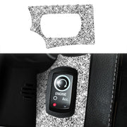 For Chevrolet Corvette C6 2005-2013 Ignition Switch Panel Diamond Decorative Sticker, Left Drive