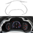 For Chevrolet Corvette C7 2014-2019 4 in 1 Car Dashboard Frame Diamond Decorative Sticker, Left Drive - Car Interior Mouldings by PMC TechLife | Online Shopping South Africa | PMC TechLife | Buy Now Pay Later Mobicred
