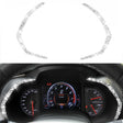 For Chevrolet Corvette C7 2014-2019 2 in 1 Car Dashboard Frame Diamond Decorative Sticker, Left Drive - Car Interior Mouldings by PMC TechLife | Online Shopping South Africa | PMC TechLife | Buy Now Pay Later Mobicred