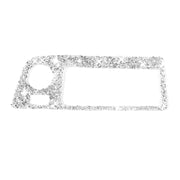 For Chevrolet Corvette C7 2014-2019 Car Headlight Switch Frame Diamond Decorative Sticker, Left Drive