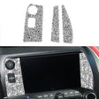 For Chevrolet Corvette C7 2014-2019 3 in 1 Car Navigate Panel Diamond Decorative Sticker, Left Drive - Car Interior Mouldings by PMC TechLife | Online Shopping South Africa | PMC TechLife | Buy Now Pay Later Mobicred