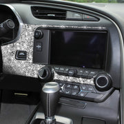 For Chevrolet Corvette C7 2014-2019 4 in 1 Car Central Control Panel Diamond Decorative Sticker, Left Drive