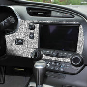 For Chevrolet Corvette C7 2014-2019 7 in 1 Car Central Control Panel Diamond Decorative Sticker, Left Drive