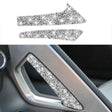 For Chevrolet Corvette C7 2014-2019 Car Center Arm Rest Diamond Decorative Sticker, Left Drive - Car Interior Mouldings by PMC TechLife | Online Shopping South Africa | PMC TechLife | Buy Now Pay Later Mobicred