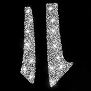 For Chevrolet Corvette C7 2014-2019 Car Center Arm Rest Diamond Decorative Sticker, Left Drive