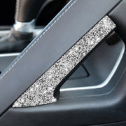 For Chevrolet Corvette C7 2014-2019 Car Center Arm Rest Diamond Decorative Sticker, Left Drive