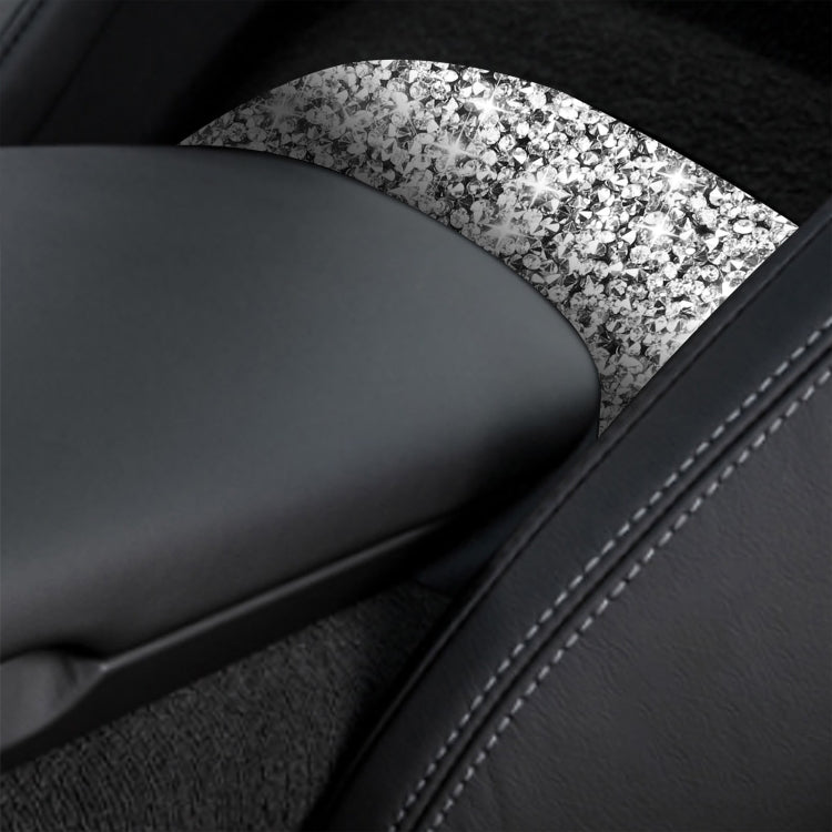 For Chevrolet Corvette C7 2014-2019 Car Rear Center Part Diamond Decorative Sticker, Left Drive