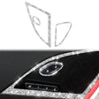 For Chevrolet Corvette C7 2014-2019 Car Door Speaker Frame Diamond Decorative Sticker, Left Drive - Car Interior Mouldings by PMC TechLife | Online Shopping South Africa | PMC TechLife | Buy Now Pay Later Mobicred