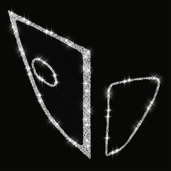 For Chevrolet Corvette C7 2014-2019 Car Door Speaker Frame Diamond Decorative Sticker, Left Drive