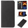For vivo iQOO 12 Pro Magnetic Closure Leather Phone Case(Black) - iQOO 12 Pro Cases by PMC TechLife | Online Shopping South Africa | PMC TechLife | Buy Now Pay Later Mobicred