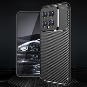 For Xiaomi 14 Carbon Fiber Texture Shockproof TPU Phone Case(Black)