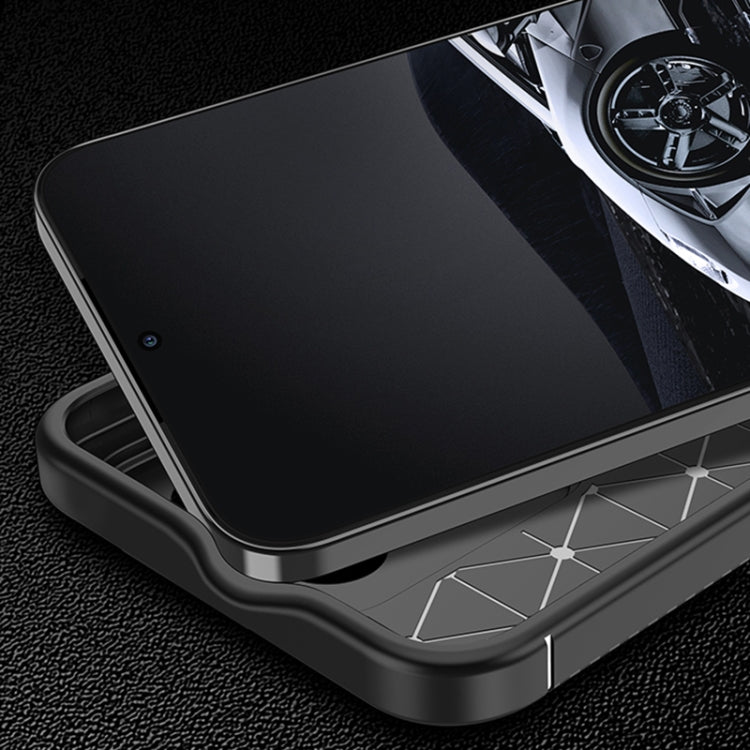 For Xiaomi 14 Carbon Fiber Texture Shockproof TPU Phone Case(Black)