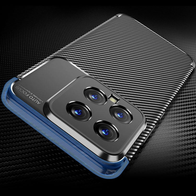 For Xiaomi 14 Carbon Fiber Texture Shockproof TPU Phone Case(Black)