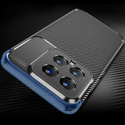 For Xiaomi 14 Carbon Fiber Texture Shockproof TPU Phone Case(Black)