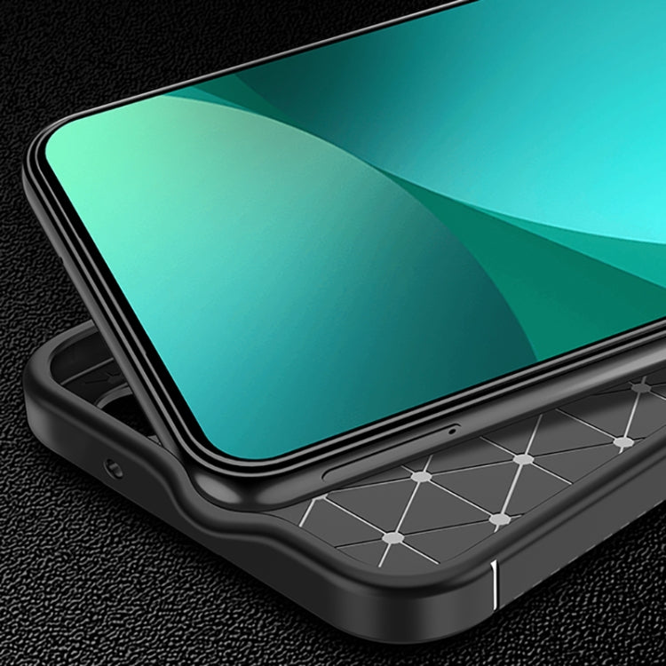 For Xiaomi 14 Ultra Carbon Fiber Texture Shockproof TPU Phone Case(Black)