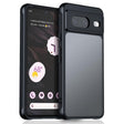 For Google Pixel 9 Pro Ultra-thin Translucent PC+TPU Phone Case(Black) - Google Cases by PMC TechLife | Online Shopping South Africa | PMC TechLife | Buy Now Pay Later Mobicred