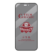 For iPhone 15 Full Coverage HD Privacy Ceramic Film