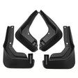 For Mercedes-Benz C-Class W205 Sport 2015-20 4pcs/Set Car Auto Soft Plastic Splash Flaps Fender Guard - Mudguards by PMC TechLife | Online Shopping South Africa | PMC TechLife | Buy Now Pay Later Mobicred