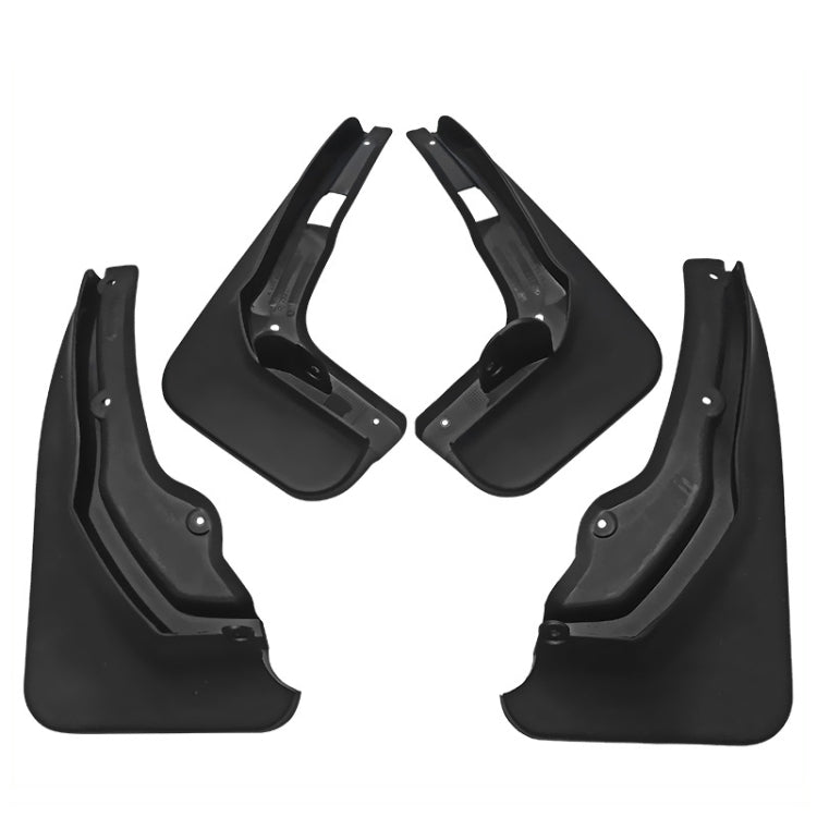 For Mercedes-Benz C-Class W205 2011-2014 4pcs/Set Car Auto Soft Plastic Splash Flaps Fender Guard
