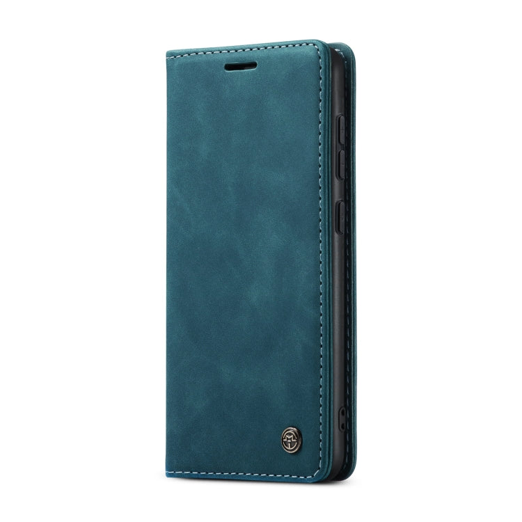 For Samsung Galaxy S24+ 5G CaseMe 013 Multifunctional Horizontal Flip Leather Phone Case(Blue)