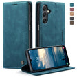 For Samsung Galaxy A25 5G CaseMe 013 Multifunctional Horizontal Flip Leather Phone Case(Blue) - free shipping - PMC Jewellery - Order now!