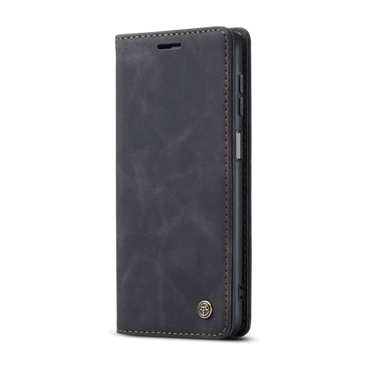 For Samsung Galaxy A25 5G CaseMe 013 Multifunctional Horizontal Flip Leather Phone Case(Black)