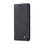 For Samsung Galaxy A55 5G CaseMe 013 Multifunctional Horizontal Flip Leather Phone Case(Black)