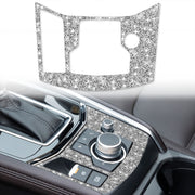 For Mazda CX-5 2017-2018 Car Electronic Handbrake Panel Diamond Decorative Sticker, Left Drive
