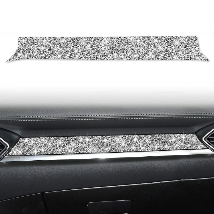 For Mazda CX-5 2017-2018 Car Instrument Panel Diamond Decorative Sticker,Left and Right Drive Universal